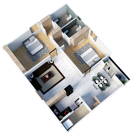 2 BHK Flat